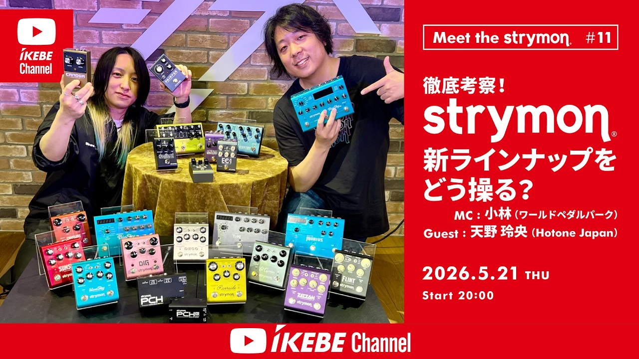 strymon BigSky 箱付き　値下げ不可 strymon】徹底考察！ストライモン新ラインナップをどう操る？ Canoga