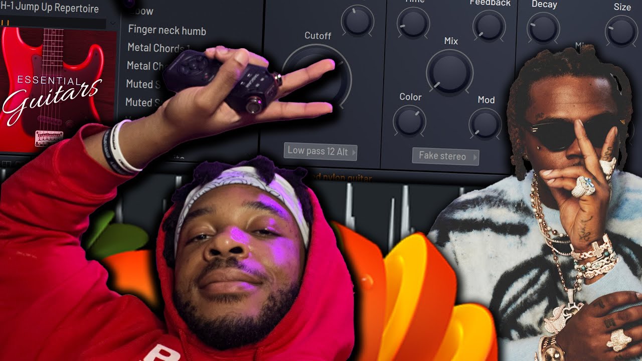 How I Make Dope Guitar Melodies (Chord Pattern Explanation) YouTube