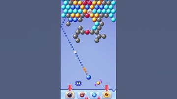 Bubble Shooters Level 156 – One Shot Win!