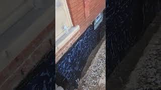exterior foundation waterproofing exterior cracks block wall