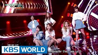 Unnies - Right? | 언니쓰 - 맞지? [Music Bank Hot Debut / 2017.05.12]