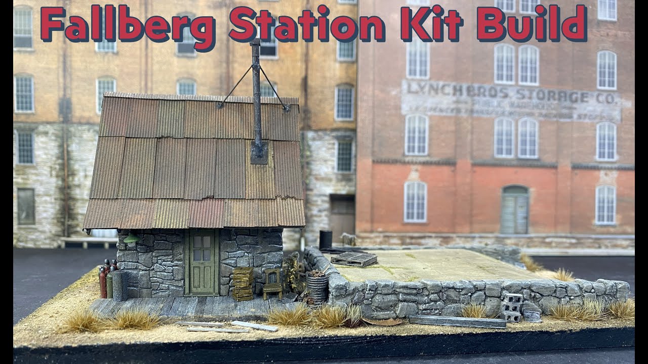 Fallberg Station- a Beautiful little Hydrocal kit