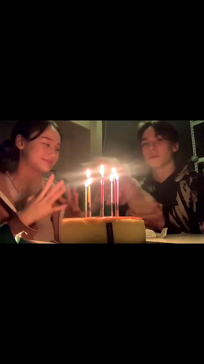 Sofia's birthday celebration with Vernon😍🥳|cute siblings|#chwe #kpop #sofiachwe #seventeen #hansol