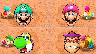 マリオパーティスーパースターズ】ミニゲームマリオ Vs ルイージ Vs