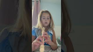 How to play the first part of ๏ฟผ Twinkle Twinkle Little Star with a flute