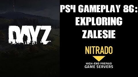 DAYZ PS4 Gameplay Part 86: Exploring Zalesie (Nitrado Private Server)