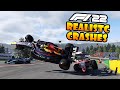 F1 realistic crashes