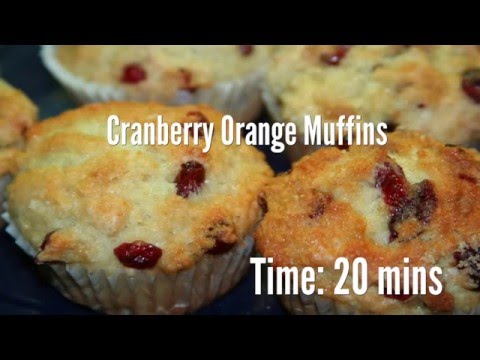 Cranberry Orange Muffins Recipe