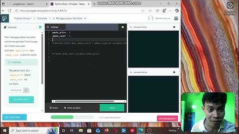 Mengerjakan tugas uts(ujian tengah semester)tema belajar koding dari Nol mata kuliah dasar programan