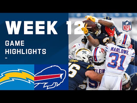 Chargers vs. Bills Week 12 Highlights | NFL 2020