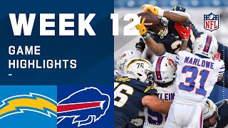 Chargers vs. Bills Week 12 Highlights | NFL 2020