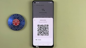 How to share wifi password with QR code, connect to wifi network by scanning QR code OPPO Android 13