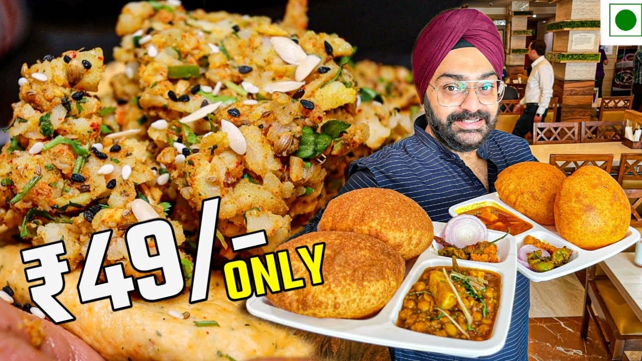 ₹49 Only ? | Delhi ka No.1 Street Food & Breakfast ???