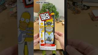 1St Impossible On Homer Simpson Tech Deck, Hand Board
