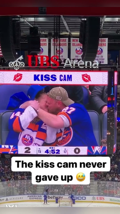 The most awkward kiss cams I’ve ever posted on ESPN 😂😂😂