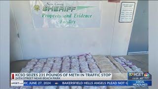 KCSO seizes 231 pounds of meth from vehicle