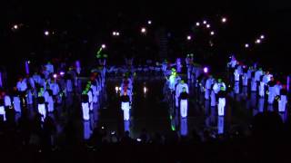 2016 Lariaette & Faculty Glow Pep Rally Performance