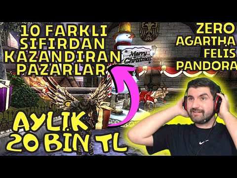 Knight Online ZERO PAZAR GÜNLÜĞÜ 2.Bölüm | 10 FARKLI PAZAR TAKTİKLERİ