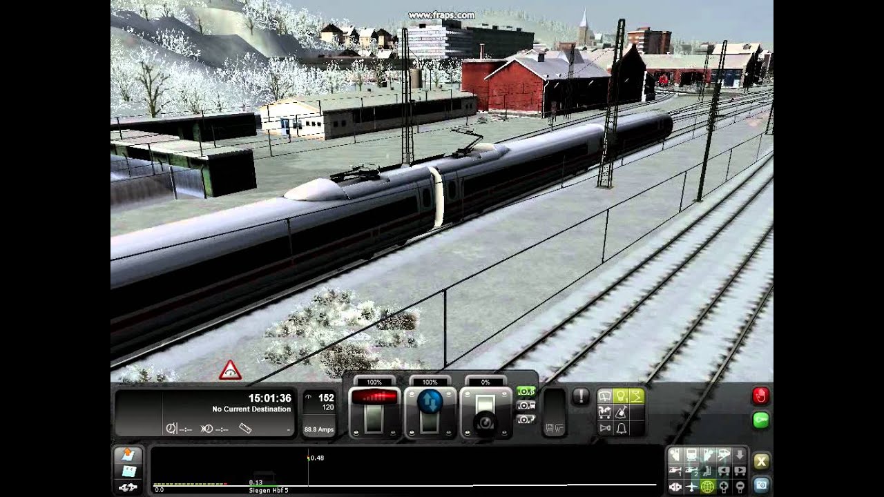 Railworks 2 Ice train crash YouTube