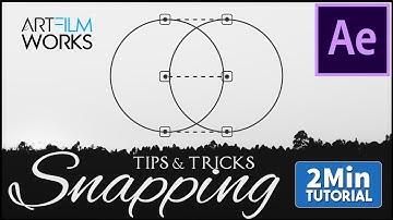 Benefits of Snapping in After Effects - 2 Minutes Tips & Tricks Hindi Tutorial