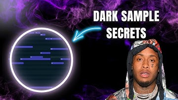 How To Make Insane Dark Samples for Nardowick (Southside, ATL Jacob, Cubeatz) | FL Studio Tutorial