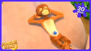 Jungle Beat - ¡Atrapados en un lío súper pegajoso! 🍯 | WildBrain Casa de Diversión Familiar