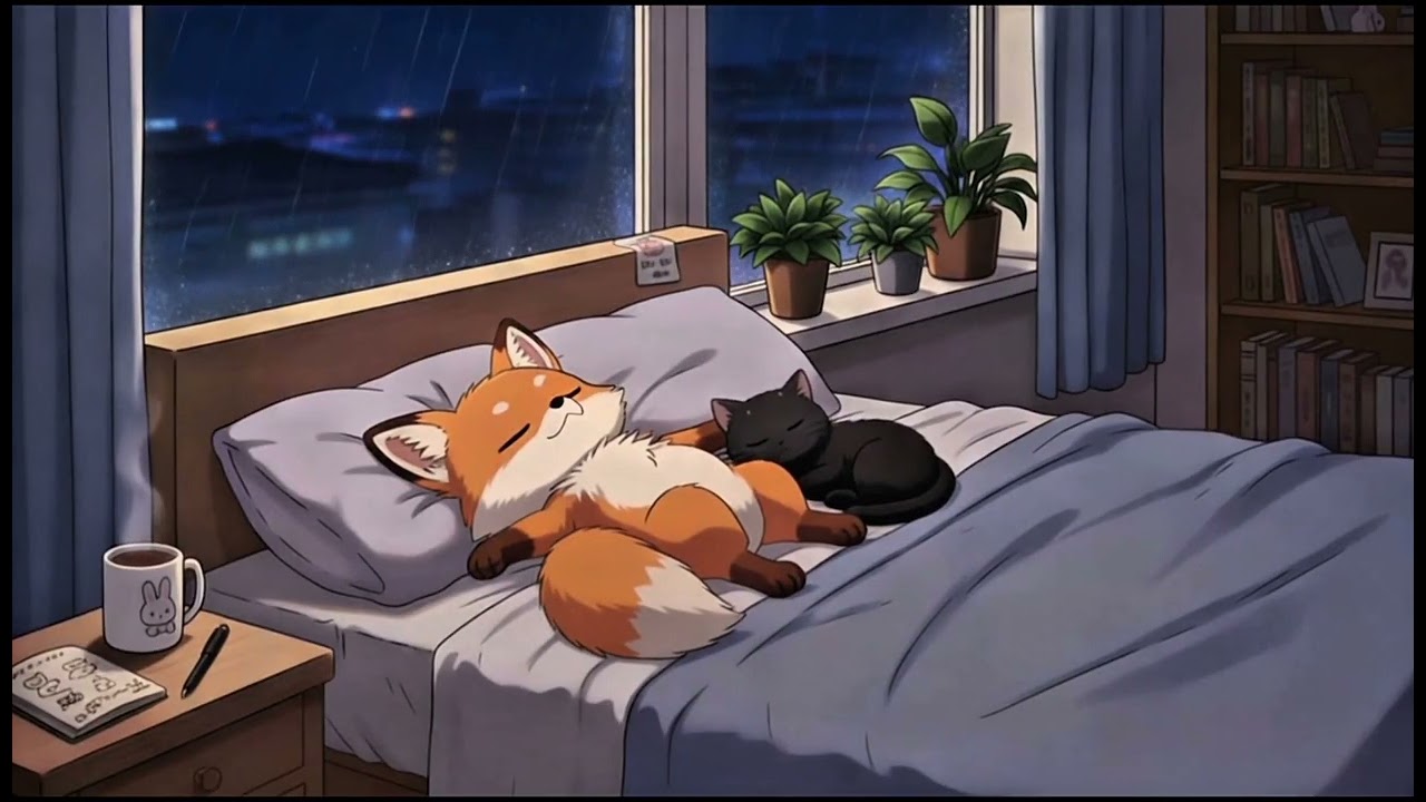 Soft Piano Lo-Fi for Reading & Study | Calm Evening Music (1 Hour)