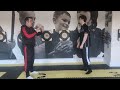 Defending a swinging punch.for beginners.