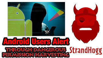 StrandHogg | Android Users | Alert | Explanation in Tamil | Dangerous Permission | LIVE - GAJAJI