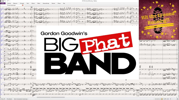 Hit The Ground Running by Gordon Goodwin (NotePerformer3 + Band)