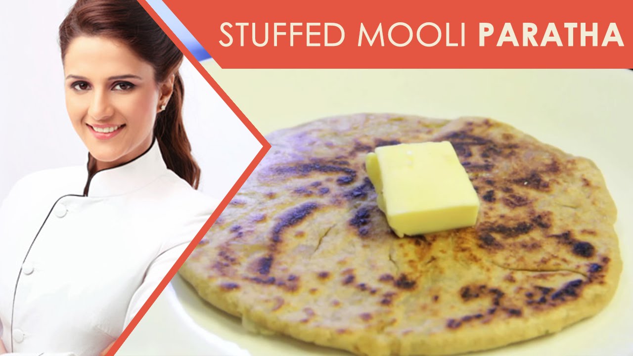 Stuffed mooli paratha
