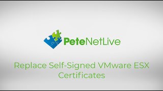 Replace ESX Certificate