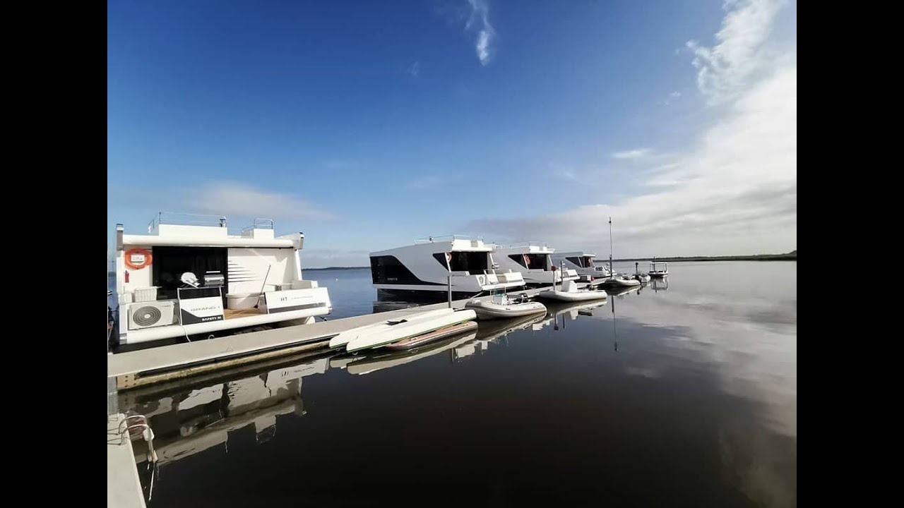 Nowe domki na wodzie GRAND HT Houseboats
