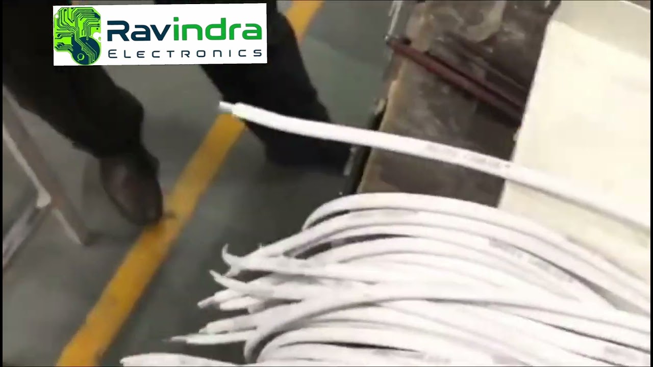 2 Core Flat Wire Cutting Stripping & Twisting Machine