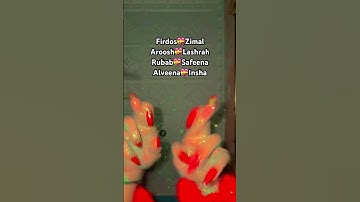 Main Rang Sharbaton Ka💚🩷#mehakparmar #shorts #glitter #handshort #subscribe #viral#love #supportme