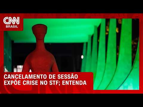 Cancelamento de sessão da Segunda Turma expõe crise no STF; veja análise | CNN360º