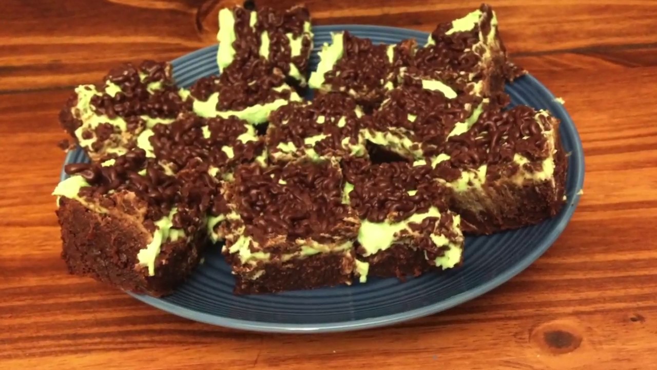 French Mint Brownies