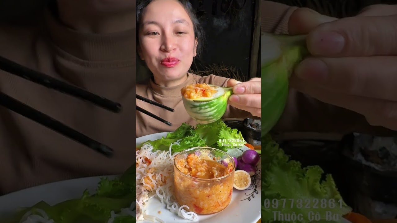 Bún Tươi Mắm Ruốc Muối Sổi Đặc Sản - Thuộc Cô Ba 0977322861