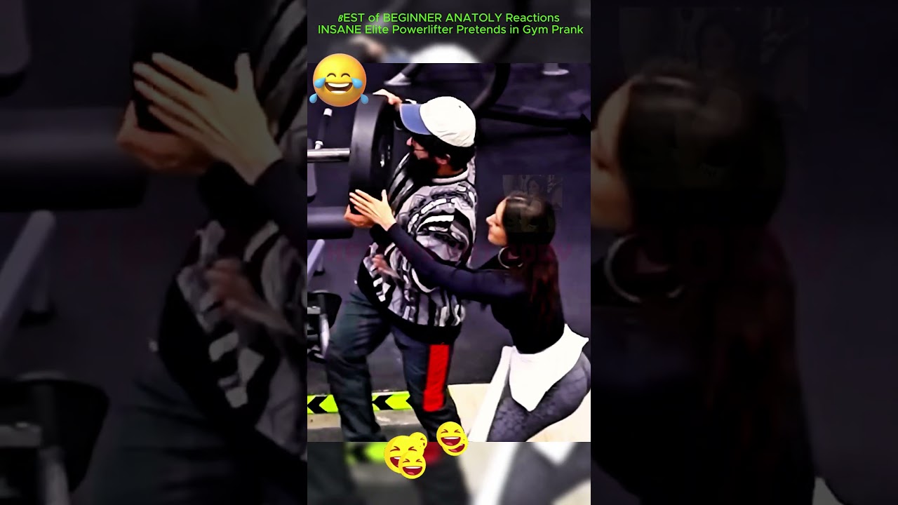 BEST of BEGINNER ANATOLY Reactions - INSANE Elite Powerlifter Pretends in Gym Prank 