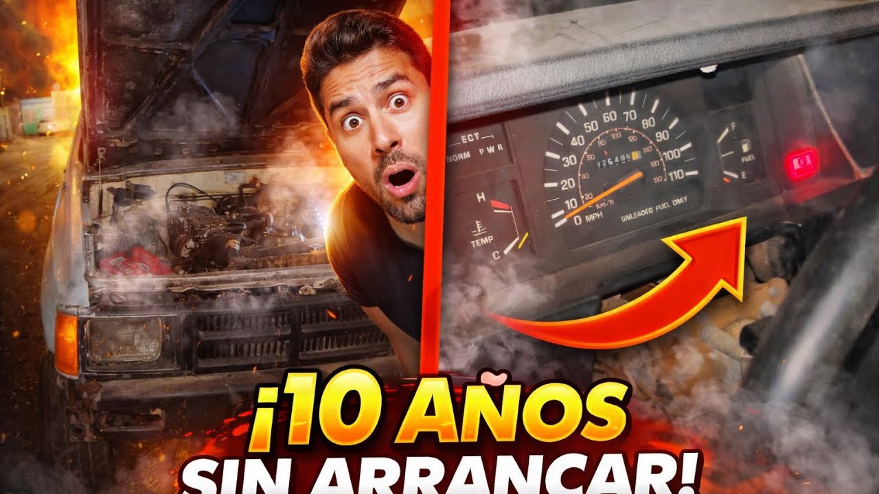 Pusimos batería para dar marcha y esto pasó 😱😱🥴#toyotapickup4x4 #viralvideo #toyoteros 