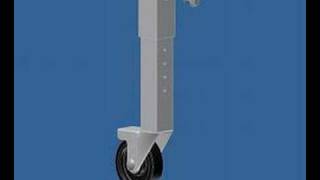 SteelSentry How To: Adjustable Leg with Caster