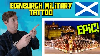 Californian Reacts | The Massed Pipes and Drums - Edinburgh Military Tattoo