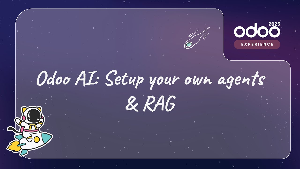 Odoo AI: настройте собственных агентов и RAG