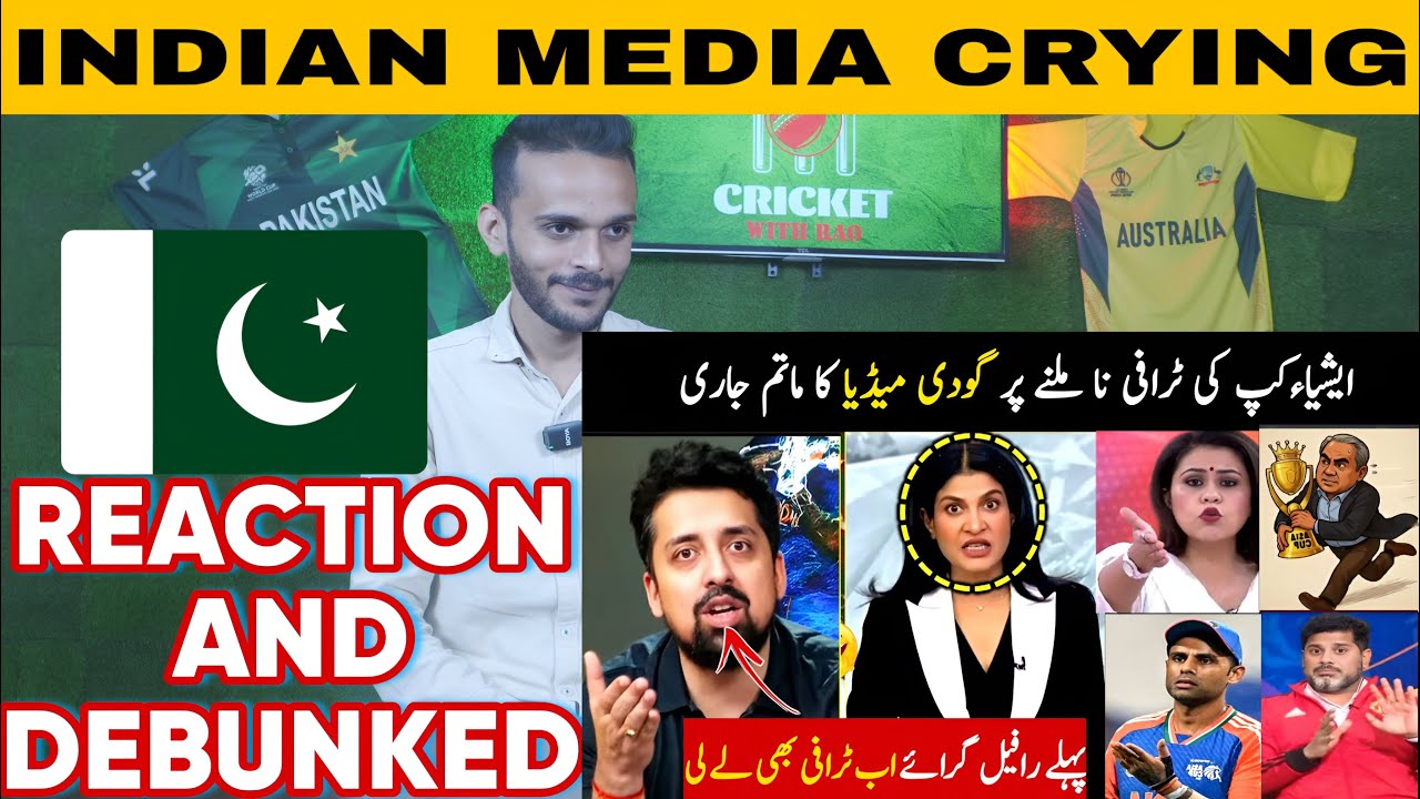 Godi Media's Hilarious Take on Asia Cup Trophy Drama | India vs Pakistan 2025 Reaction