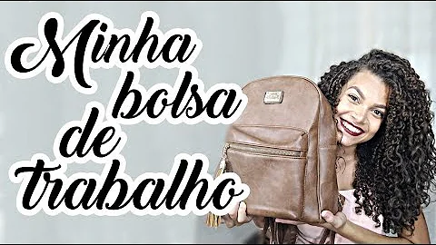 Pode levar mochila para o trabalho?