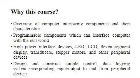 COMPUTER PERIPHERALS AND INTERFACING LAB.Basic Concepts .CPI Lab Lecture 1
