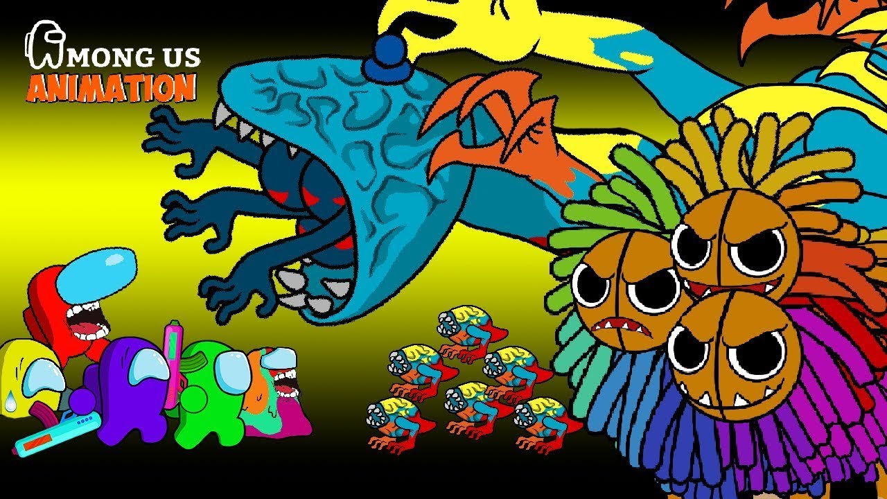 어몽어스 Among Us VS Poppy Playtime 4 (Cursed Doey) | AMONG US FUNNY ANIMATION