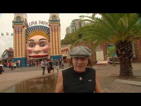 AC/DC's Brian Johnson Rocks Around Sydney in a Roller