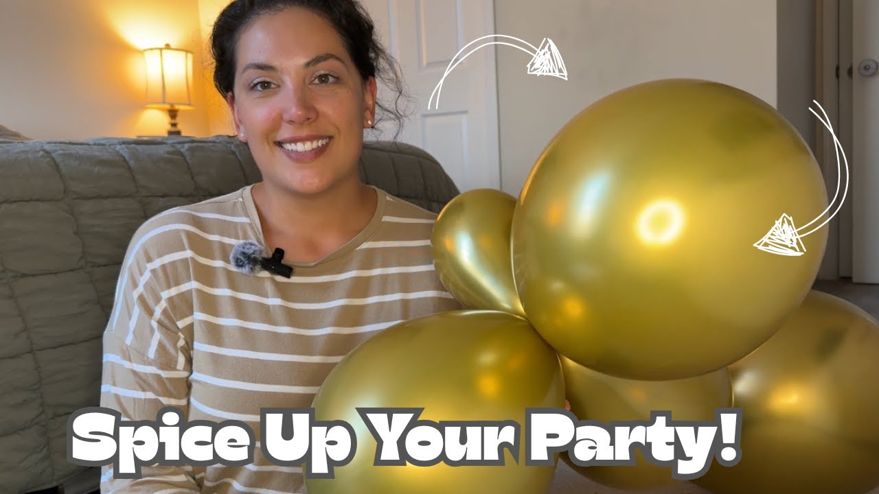 Party Woo Metallic Balloons Review | Shiny Latex Balloons for Birthdays, Weddings & Party Decor #ad