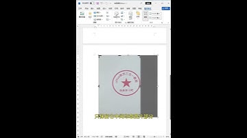 Word文档制作电子印章 office办公技巧 办公技巧 电脑知识 excel技巧 word